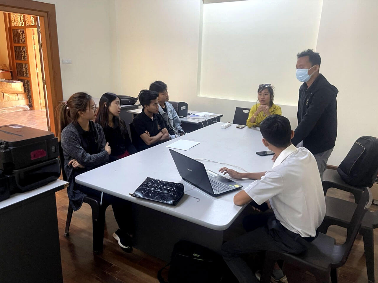 IntelliSoft On-Site Meeting at Nay Pyi Taw